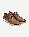 Cole Haan Brown ØriginalGrand Plain Toe Derby Shoes