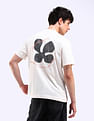 Flying Machine Graphic Print Cotton T-Shirt