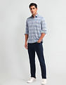 Arrow Sport Midscale Checked Manhattan Slim Fit Shirt