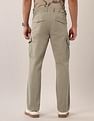 U.S. Polo Assn. Denim Co. Mid Rise Straight Fit Twill Cargos
