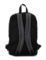 Calvin Klein Jeans Men Black Monogram Print Laptop Backpack