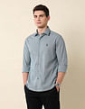 U.S. Polo Assn. Micro Checked Tailored Fit Shirt