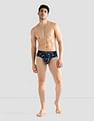 USPA Innerwear Elasticized Waist Solid OEB14 Briefs - Pack Of 3
