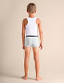 USPA Innerwear Boys Solid Cotton Spandex EKT03 Trunks - Pack Of 2
