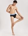 Calvin Klein Underwear Solid Low Rise Multi Briefs - Pack Of - 3