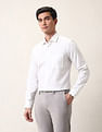 Arrow Manhattan Slim Fit Textured Ceremonial Shirt
