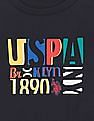 U.S. Polo Assn. Kids Pure Cotton Brand Print T-Shirt