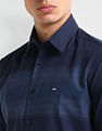 Arrow Sport Horizontal Striped Cotton Shirt