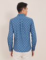 U.S. Polo Assn. Spread Collar Printed Casual Shirt