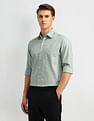 Arrow Slim Fit Plaid Checked Shirt