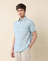 U.S. Polo Assn. Tropical Printed Tailored Fit Shirt