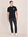 U.S. Polo Assn. Rear Appliqued Slim Polo Shirt