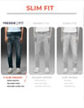 Flying Machine Freddie Slim Straight Fit Authentic Signature Jeans