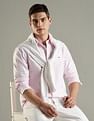 Tommy Hilfiger Solid Regular Fit Cotton Shirt
