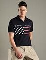 Tommy Hilfiger Logo Regular-Fit Cotton Polo Shirt