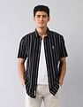 U.S. Polo Assn. Denim Co. Vertical Striped Seersucker Regular Fit Shirt