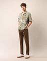U.S. Polo Assn. Denim Co. Tropical Printed Cuban Shirt