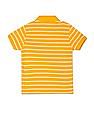 U.S. Polo Assn. Kids Boys Horizontal Stripe Cotton Polo Shirt