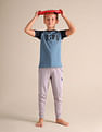 USPA Innerwear Boys Raglan Sleeve LKE01 Lounge T-Shirt - Pack Of 1