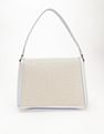 Tommy Hilfiger Solid Blue Polyester Hand Bags
