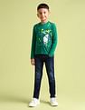 U.S. Polo Assn. Kids Boys Pure Cotton Regular T-shirt