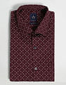 Arrow Manhattan Slim Fit Geometric Print Shirt