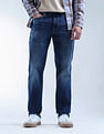 Flying Machine Freddie Slim Straight Fit Whiskered Jeans