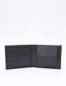 Calvin Klein Textured Black Leather Card Holder Wallet