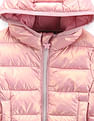 U.S. Polo Assn. Kids Girls Nylon Puffer Jacket