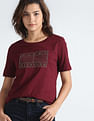 Tommy Hilfiger Organic Cotton Lurex Logo T-Shirt