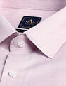 Arrow Textured Manhattan Slim Fit Ceremonial Shirt
