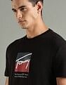 Tommy Hilfiger Logo Regular Fit Cotton T-Shirt