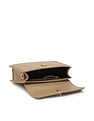 Tommy Hilfiger Solid Beige PU Bag