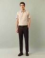 Arrow Newyork Solid Satin Shirt