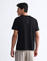 USPA Active Brand Embossed Slim Fit T-Shirt