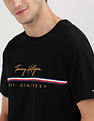 Tommy Hilfiger Crew Neck Embroidered T-Shirt