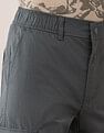 U.S. Polo Assn. Denim Co. Mid Rise Solid Straight Fit Cargos