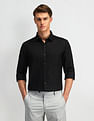 Arrow Manhattan Slim Fit Textured Shirt