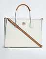 U.S. Polo Assn. Women Metallic Hardware Structured Handbag