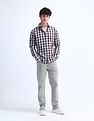Flying Machine Slim Fit Checked Shirt