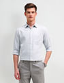 Arrow Liberty Classic Regular Fit Textured Shirt