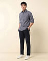 U.S. Polo Assn. Geometric Printed Tailored Fit Shirt
