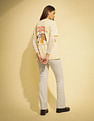 Flying Machine Women K-Street X Bootcut Fit Patch Pocket Jeans