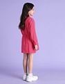 U.S. Polo Assn. Kids Girls Flared Polo Dress