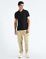 Flying Machine Mid Rise Slim Fit Cargo Pants