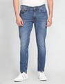 U.S. Polo Assn. Denim Co. Henry Cropped Fit Blue Jeans