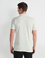 Arrow Sports Horizontal Stripe Pique Polo Shirt