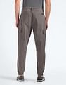 Flying Machine Mid Rise Solid Cargo Utility Trousers