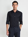 Arrow Newyork Manhattan Slim Fit Solid Shirt