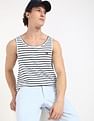 Tommy Hilfiger Striped Relaxed-Fit Cotton T-Shirt